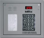 CP-2502NP_SILVER Panel audio z mini listą lokatorów , kolor srebrny, Laskomex